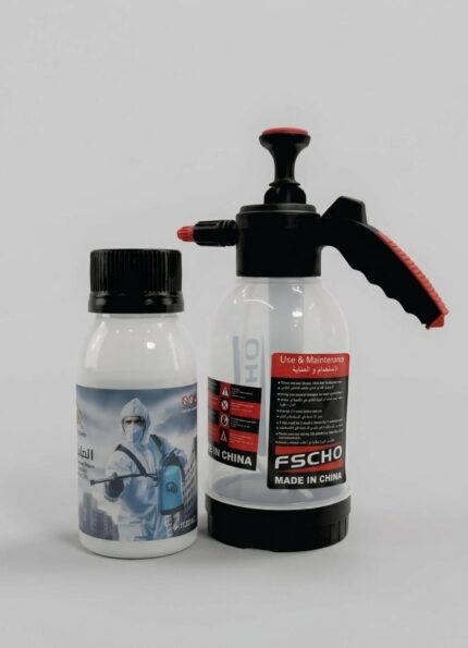 عبوة 60 مللي + بخاخ فاسكو 2 لتر